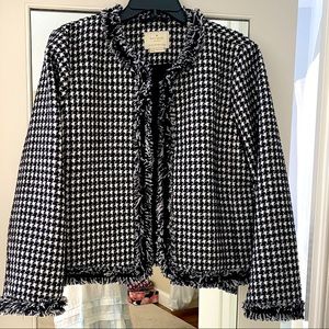 Kate Spade Brand New Houndstooth Jacket